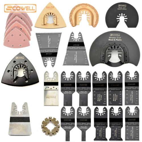 30% Off 45pcs Kit Oscillating Multi tool Saw Blades Kit fit for Fein Multimaster Dremel Bosch Milwaukee machines Renovation Saw