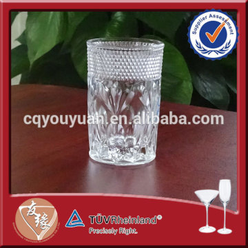 Beautiful 5oz tea cup water drinking glass sets