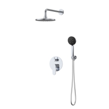16inch Ceiling Mount Silver Shower Set