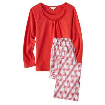 Women\'s Homewear Knit Tops Woven Bottoms