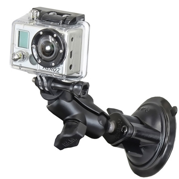 Ram Mount Twist Lock Suction Cup Mount Suit for  Universal X-Grip Cell Phone Holder and Socket Arm for 1-Inch Ball Bases