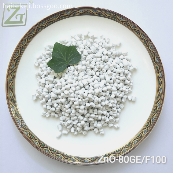 White Granule Activator and Pigment Master-batch ZnO