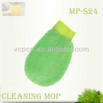 top soft microfibre cleaning glove (MP-S24)