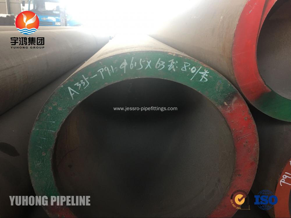 Alloy Steel Seamless Pipe ASTM A335 P91
