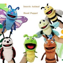 Honey Bee Plush Hand Puppet Glove Toy for Kids