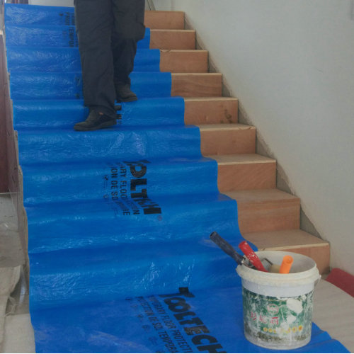 Stone and Parquet Floor Protector For Painting