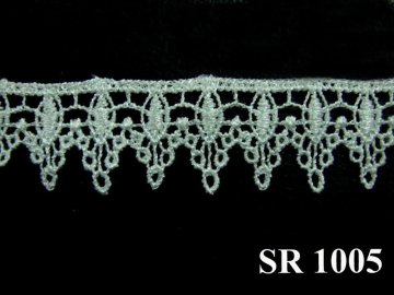Chemical Embroidery Lace Fabric