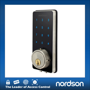 Easy to use touch keypad MF card door lock use in bedroom office