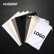 XUEDIAO Hot Sale: Custom Logo Microfiber Glasses Pouch & Cleaning Cloth Pouches