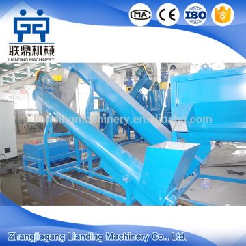Customized 2000kg/h PE PP Film PET Bottle Plastic Recycling Washing Lines