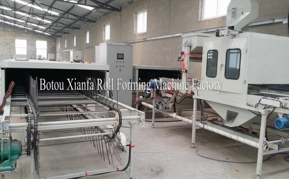 XF Galvanized Steel Sheet Vermiculite Tile Forming Machine