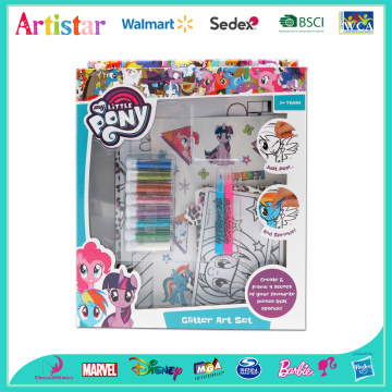 MY LITTLE PONY Glitter attractive art set