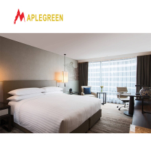 Maple Green Hotel Apartment Solid Wood Bedroom Furniture Sets