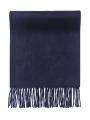 Senior Grade Cashmere Pure Color Tassel Scarf