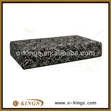 Cheap large fabric ottoman bench