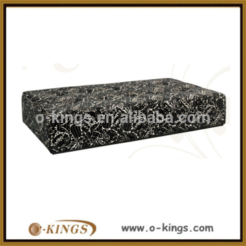 Cheap large fabric ottoman bench