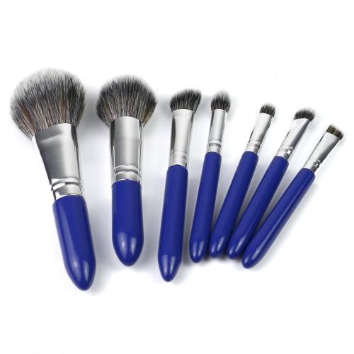 Sehr süßes 7-teiliges Kosmetik-Mini-Make-up-Pinsel-Set