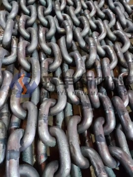 Welded Oval Chain for Kilns