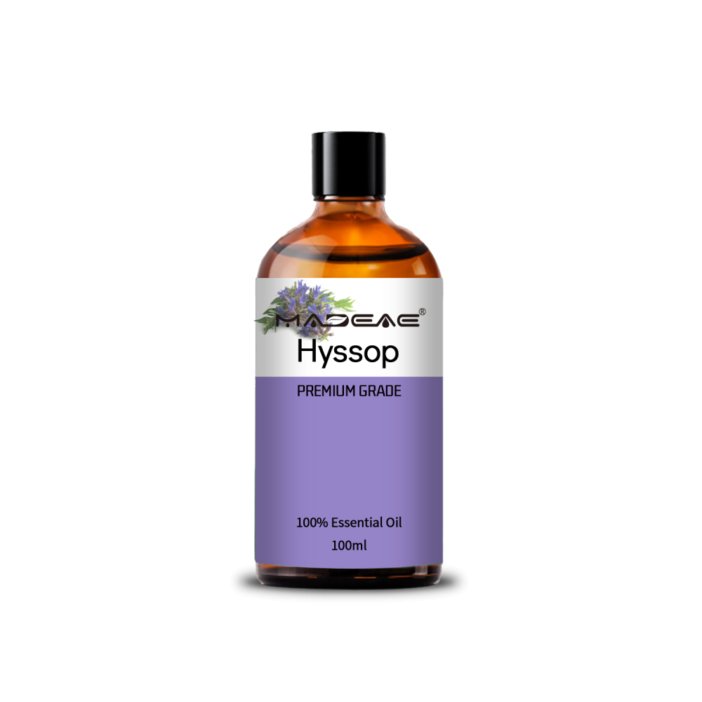 Huile essentielle Hyssop 100% pure de haute qualité au prix de gros