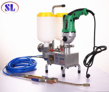 Double-type pressure injection molding machine