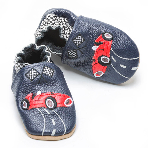 Sepatu Kulit Lembut Bayi Mobil