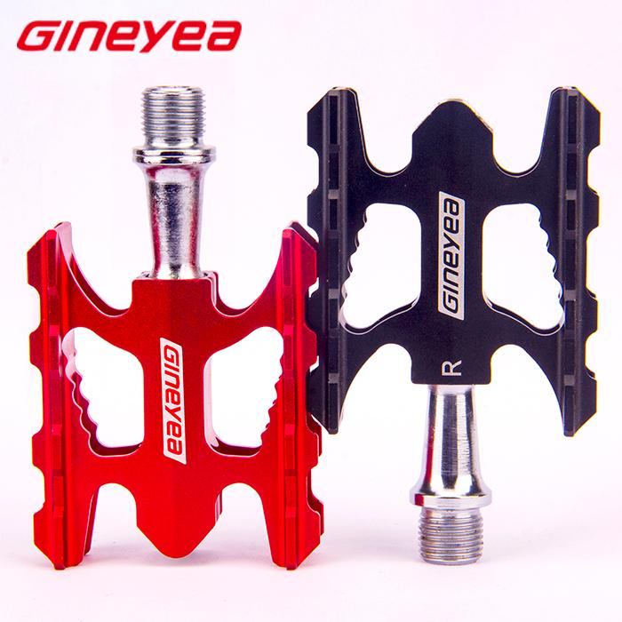 Pedal de bicicleta Pedales de aluminio anodizado Gineyea K-320