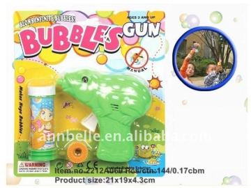 Safe-Bubble Gun/bubble fun toys