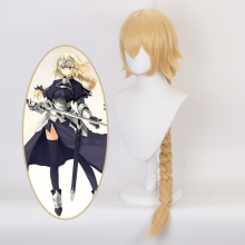 Joan of Arc Fate/Grand Order Cosplay Wig - 110cm Light Blonde Braids
