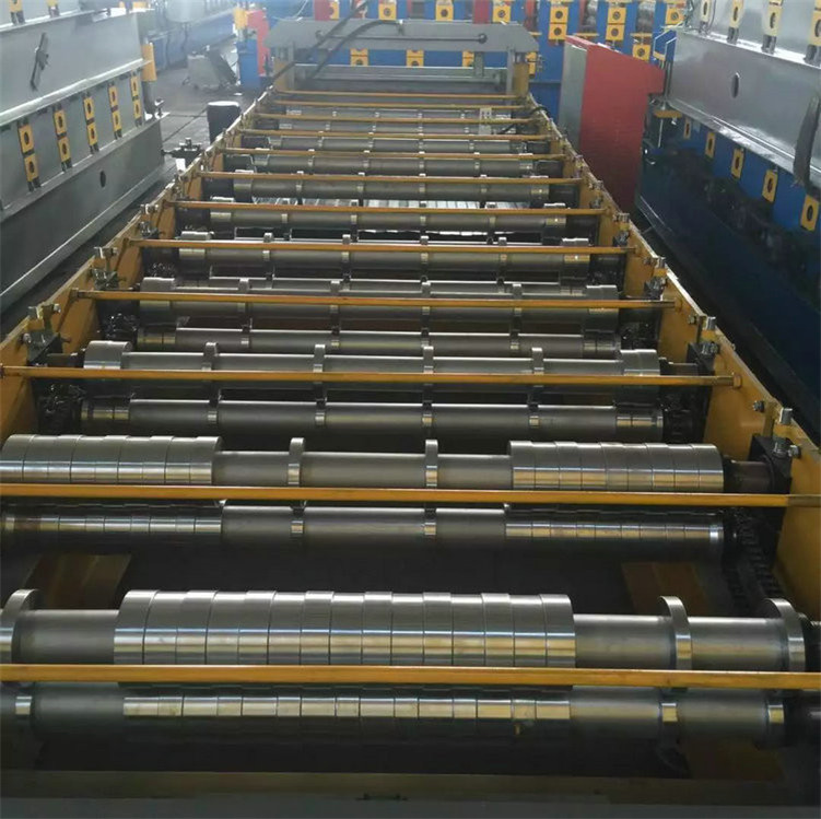 Floor Decking Sheet Roll Forming Machine