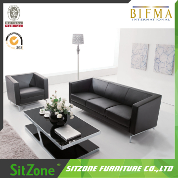 Modern Fancy Leather Covers Sectional Sofa S07