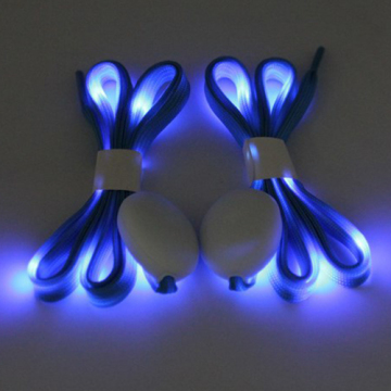 Hot Selling LED Shoelaces - Multi-Color Glow Flat LED Shoe Laces for Parties