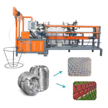 Automatic Double Wire Chainlink Fence Making Machine
