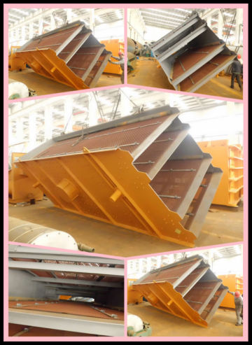 rectangular vibrating screen / vibrating screen for ore / sieve vibrating screen