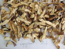 Healthy air- dried eggplant