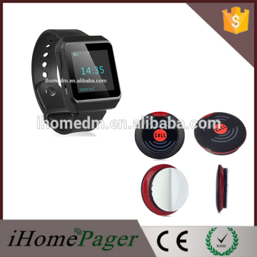 Customized calling device wireless watch waiter calling system