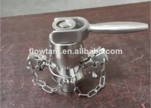food grade stainless steel sanitary sample valve