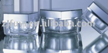 Screw cap square plastic eye cream contaner 15ml 30ml 50ml