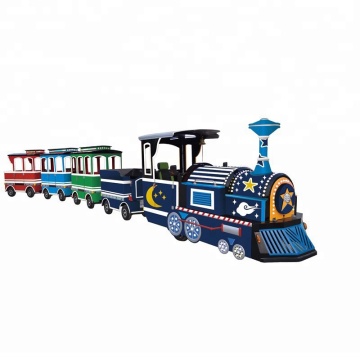 Trackless Sightseeing Train Electric Trains for Amusement Parks for Sale