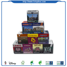 Multiple colorful gift box collection