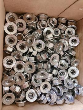 DIN6923 SS316 plain Flange nut