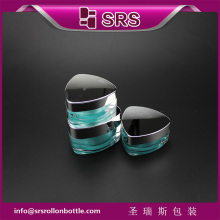 J080 luxury cosmetic empty jar , high quality acrylic empty cream jar