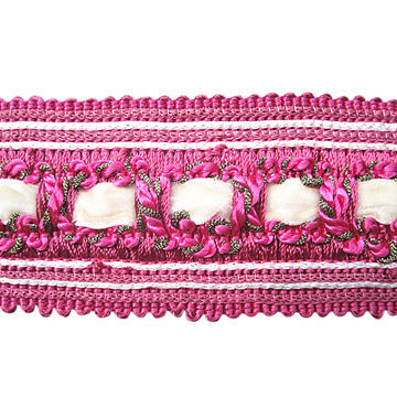 45mm Fabric Trim Gimp, Customized Desigsn Accepted