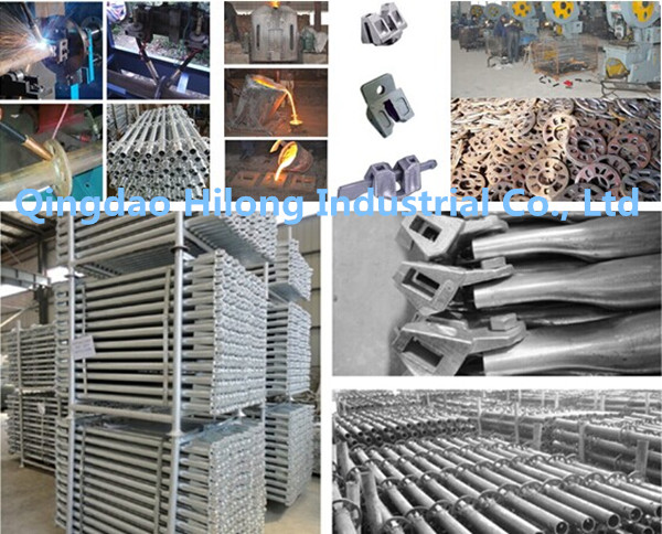 Construction Autowelding Rosette Galvanized Steel Ringlock Scaffolding