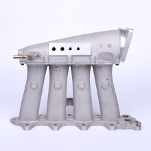 custom aluminum casting part cnc polished intake manifold