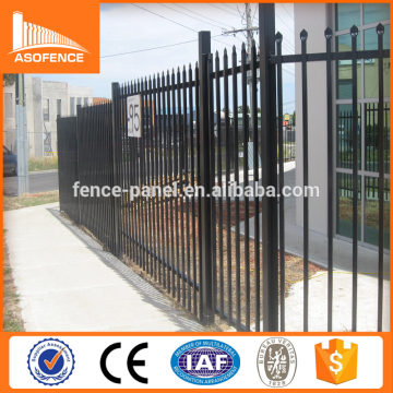 China manufacturer cheap black iron garrison picket