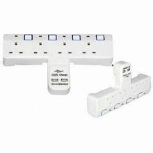 USB charge adapter, language option is French