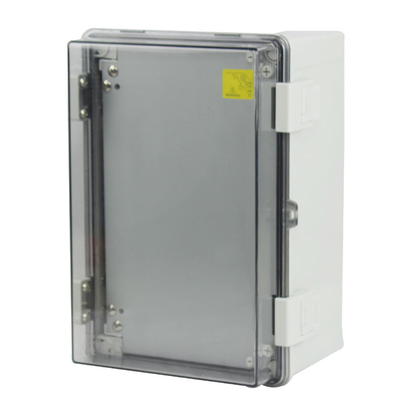 SAIPWELL 300*200*170mm High Quality IP66 Clear Cover Electric PC Waterproof Box Plastic Waterproof Junction Box with Lock