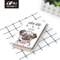 Adorable cat style cute metal cover notebook