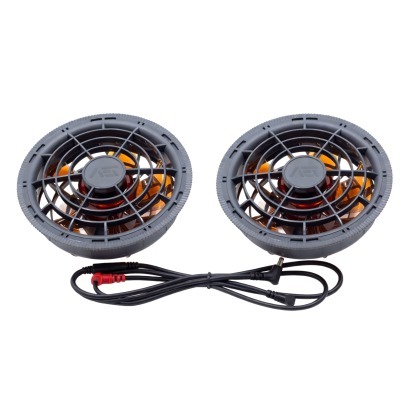 Airflow Fan Short-Sleeve Workwear | 12V Standard Version (Includes 1 Compatible Battery, 1 Charger and 1 Spare Fan Electrical Ki