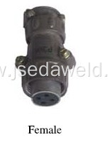 Welding Control Wire 4-Pin Aviation Plug Female